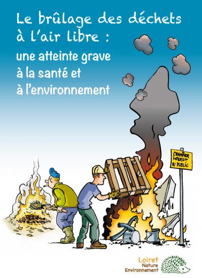 Télécharger la brochure sur le brûlage des déchets.